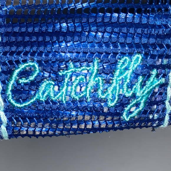 Catchfly Women's "Yippie Ki-Yay" Distressed Ponytail Baseball Hat/Cap-OS NWT - Picture 10 of 11